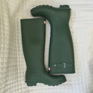 Hunter Women's Original Rain Boot Green